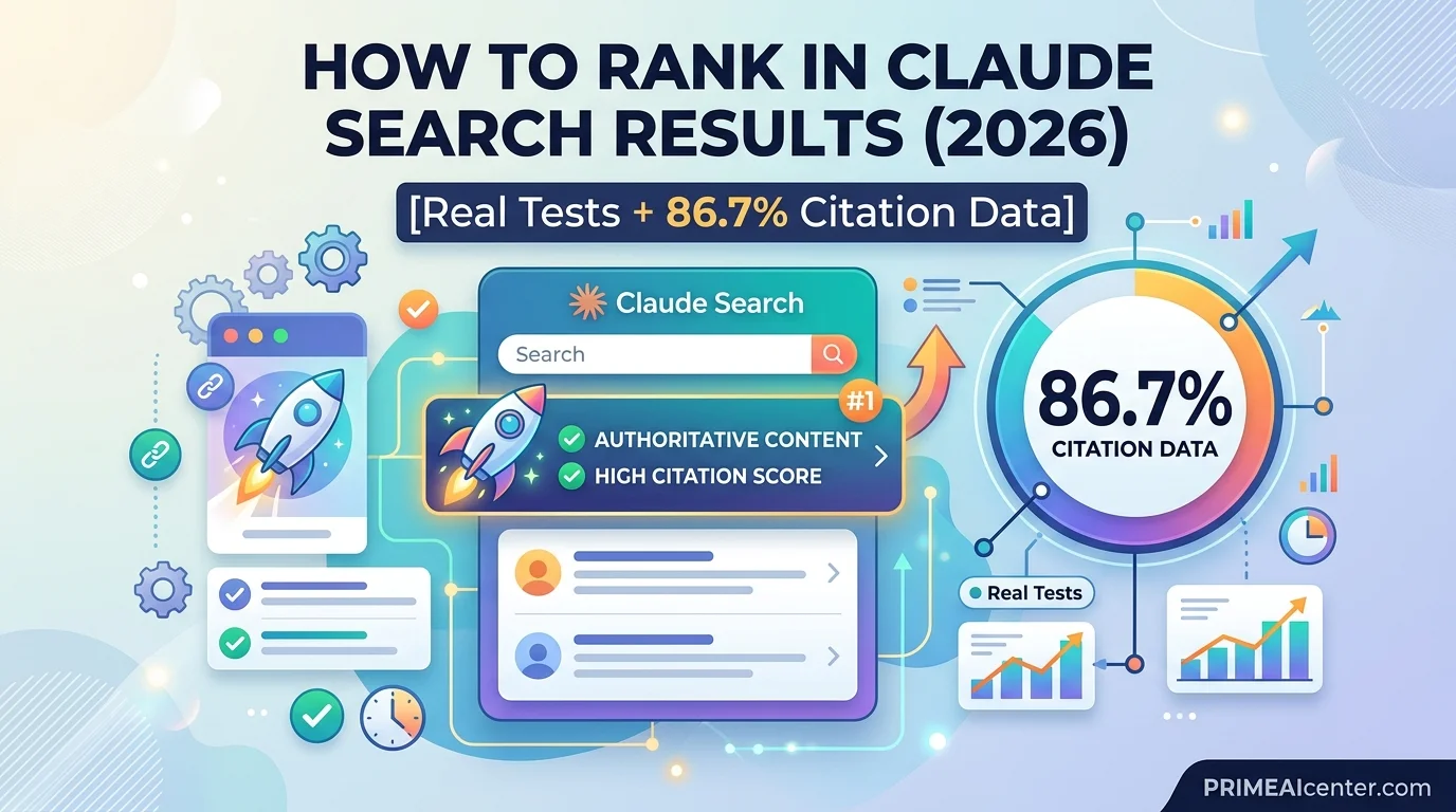 Rank in Claude Search Results