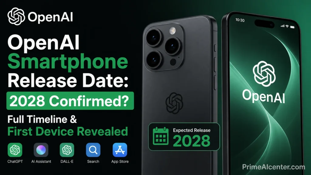 OpenAI AI phone release date